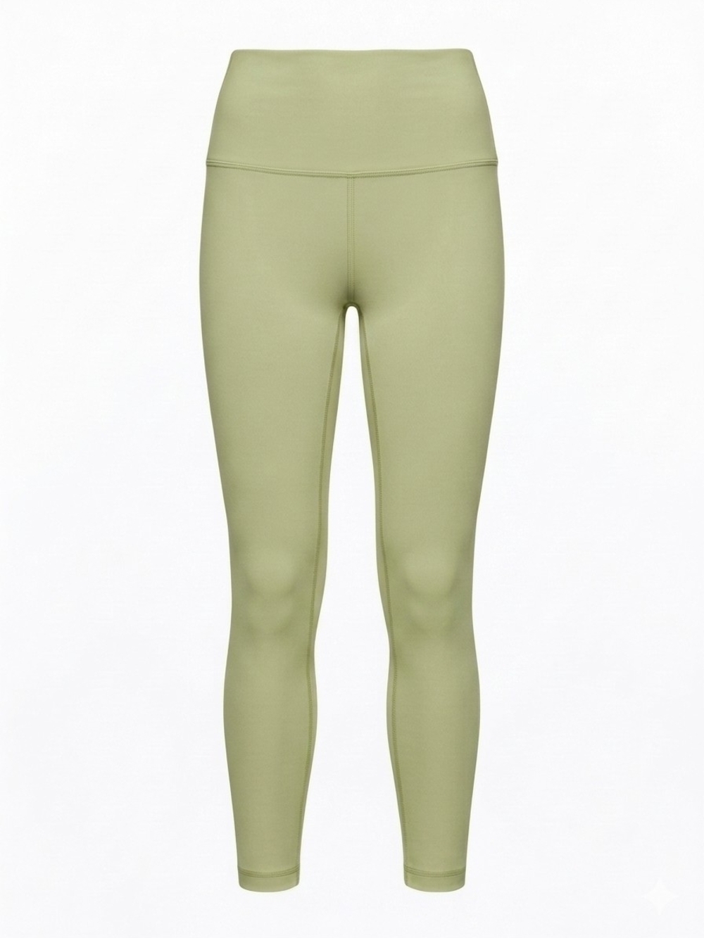 the Lululemon Align High-Rise Pants in the color Desert Green.